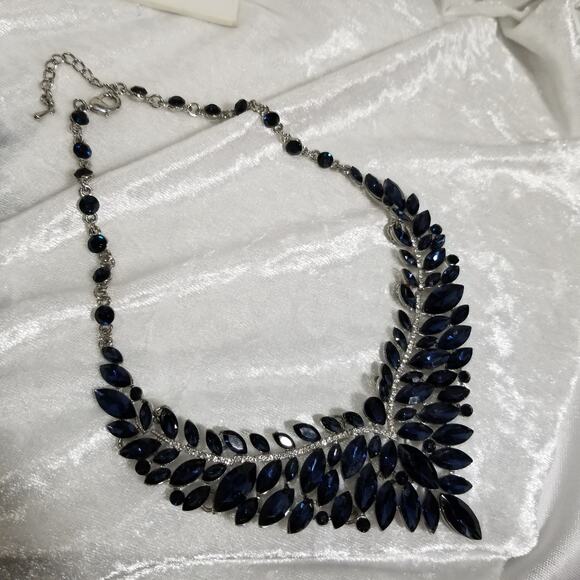 Rare blue marquise bib statement 14" 2" ex.  1.1936 - Picture 12 of 16